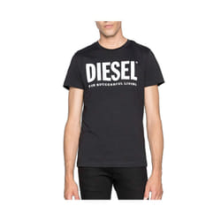 DIESEL T DIEGO LOGO Mens T Shirts Short Sleeved Casual Top Summer Cotton Tee NEW - Black, XL