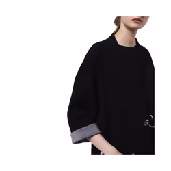 DIESEL G-FRANCES Womens Double-Sided Sweater Casual Jumper - S