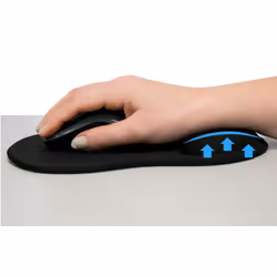 Ewent EW3181 mouse pad Black - Additional view 2