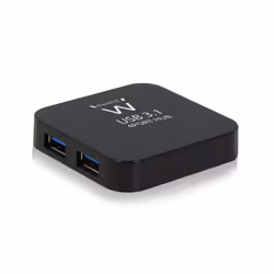 Ewent EW1134, USB 3.2 Gen 2 (3.1 Gen 2) Type-A, USB 3.2 Gen 1 (3.1 Gen 1) Type-A, 5000 Mbit/s, Black, 0.525 m, USB