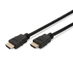 Ewent SOHO HDMI with ethernet cable A/A M/M AWG 30 5,0 mt, CCS+CU, gold plated