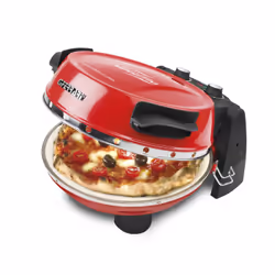 G3 Ferrari Pizzeria Snack Napoletana, 1 pizza(s), Black, Red, 31 cm, Mechanical, 400 °C, Stone