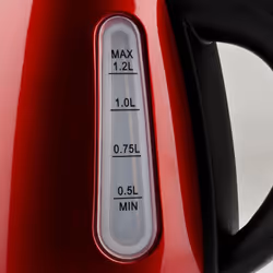 Girmi BL3202 electric kettle 1.2 L 1630 W Black, Red - Additional view 4
