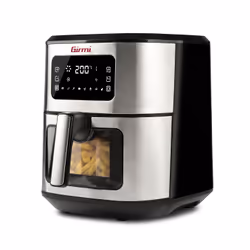 Girmi FG8800 fryer Single 6.5 L Stand-alone 1700 W Hot air fryer Black, Stainless steel