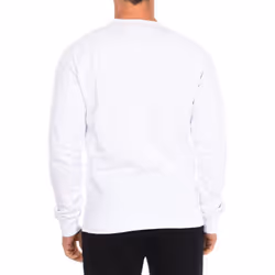 Sudadera De Manga Larga Y Cuello Redondo S71gu0368-s25030 Para Hombre - white, L
