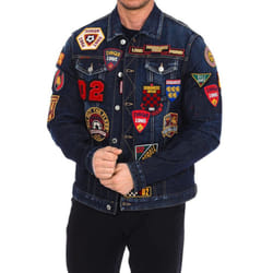 Chaqueta Vaquera Parches S74am1079-s30664 Para Hombre - blue, 48