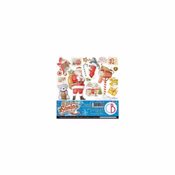Ciao Bella Dear Santa 6"x6" Fussy Cut Christmas Pad - 190gsm