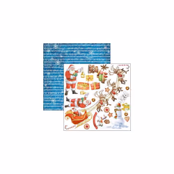 Ciao Bella Dear Santa 6"x6" Fussy Cut Christmas Pad - 190gsm