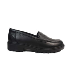 ) J Casey | Black | Girls School Shoes - 3 (Adults'