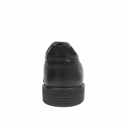 ) J Zheeno | Black | Boy's School Shoes - 9 (Adults'