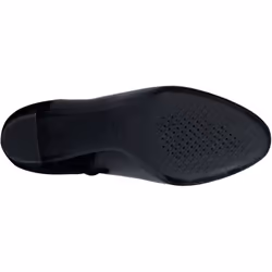 ) Geox D PHEBY Leather Women's Black Heels - Black, 6 (Adults'