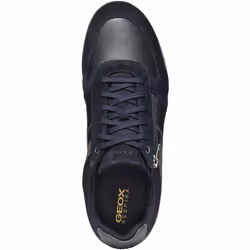 ) Geox U Renan B Suede Men's Navy/Grey Trainers - Blue, 10.5 (Adults'