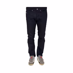 DIESEL KAKEE 0853N Mens Denim Jeans Regular Slim Casual Stretchy Dark Blue Pants - W29 L32