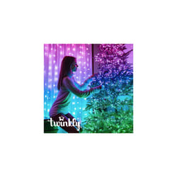 20m Smart App Controlled Twinkly Gen II Christmas Fairy Lights | Indoor Home Multi Colour Select