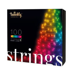 8m Smart App Controlled Twinkly Gen II Christmas Fairy Lights | Indoor Home Multi Colour Select