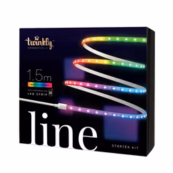 1.5m Plug In Smart App Controlled Twinkly LED Line Strip Light | Indoor Home Decoration Multi Colour Select