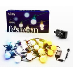 Twinkly Festoon (Gold & Silver) Smart garden lighting