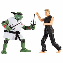 Turtles TMNT Cobra Kai 2 Packs Raph VS John Kreese Multicolour
