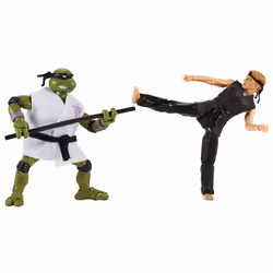 Turtles TMNT Cobra Kai 2 Packs Donnie VS Johnny Lawrence Multicolour