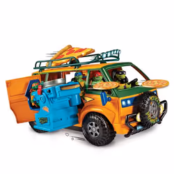 Giochi Preziosi Tortues Ninja, Van, Tortues Ninja, 4 yr(s), AA, Plastic, Multicolour