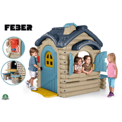 FEBER Casual - Maison woodland avec sonnette