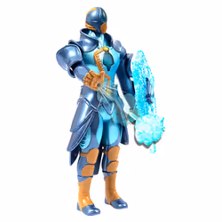 Gormiti - Figurine articulée de 27 cm avec attaque lumineuse - Eau
