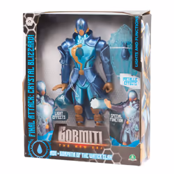 Gormiti - Figurine articulée de 27 cm avec attaque lumineuse - Eau - Additional view 4