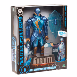 Gormiti - Figurine articulée de 27 cm avec attaque lumineuse - Eau - Additional view 5