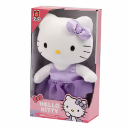 Hello Kitty - Peluche de 30 cm - Robe satin violette - Additional view 7
