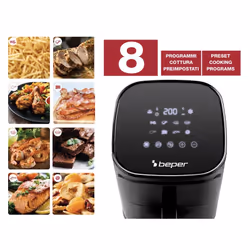 Beper P101FRI051 fryer Single 5 L Stand-alone 1400 W Hot air fryer Black