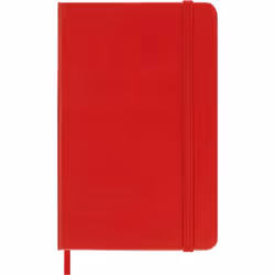 Moleskine Classic Planner, Paper, Red, 2021 - 2022, 1 pockets, Notes pages, Elastic band