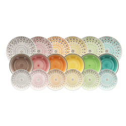 Tognana Porcellane Capetown tableware set 18 pc(s) Stoneware Multicolour