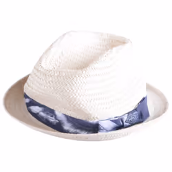 DIESEL CARANX 0AAAC 100 Womens Fadora Summer Hat - 02