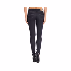 DIESEL SKINZEE 0813C Womens Denim Jeans Super Slim Skinny Zip Fly Dark Blue - W26 L32