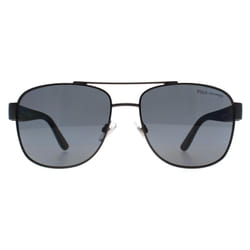 Polo Ralph Lauren Sunglasses PH3122 915781 Matte Dark Gunmetal Grey Polarized