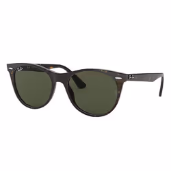 Ray-Ban WAYFARER II CLASSIC, Adult, Unisex, Tortoise, Non-polarized lens, Acetate, Green