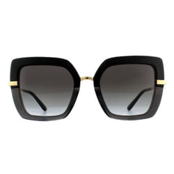 Dolce & Gabbana Sunglasses DG4373 32468G Black Transparent Black Grey Gradient