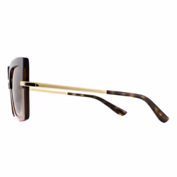 Dolce & Gabbana Sunglasses DG4373 325613 Top Havana Transparent Brown Gradient