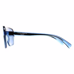 Dolce & Gabbana Sunglasses DG6134 325880 Transparent Blue and Black Dark Blue