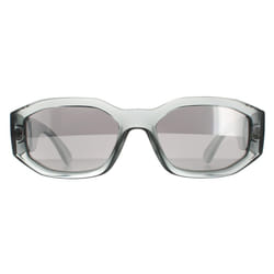 Versace Sunglasses VE4361 311/6G Transparent Grey Light Grey Silver Mirror