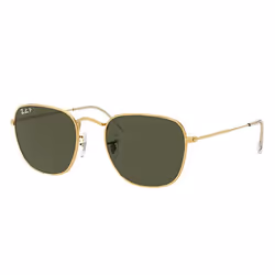 Ray-Ban FRANK, Adult, Unisex, Square, Gold, Polarized lens, Metal