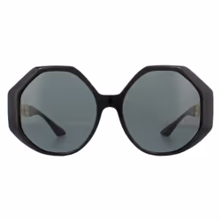 Versace Sunglasses VE4395 534587 Black Dark Grey