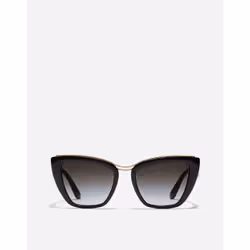 Dolce&Gabbana VG6144VN18G9V000, Adult, Female, Full rim, Black, Black, Nylon