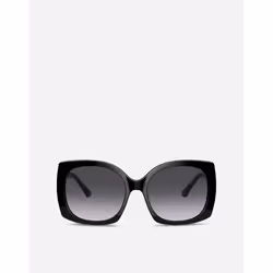 Dolce&Gabbana VG4385VP18G9V000, Adult, Female, Full rim, Black, Black, Gold, Acetate