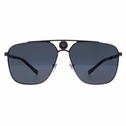 Versace Sunglasses VE2238 100181 Gunmetal Dark Grey Polarized