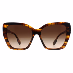 Burberry Sunglasses BE4366 Tamsin 3981/13 Check on Striped Brown Brown Gradient