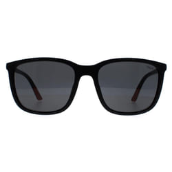Polo Ralph Lauren Sunglasses PH4185U 537587 Matte Black Dark Grey