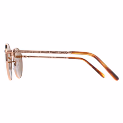 Ray-Ban Sunglasses RB3637 New Round 920233 Rose Gold Brown 50mm