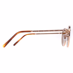 Ray-Ban Sunglasses RB3637 New Round 920233 Rose Gold Brown 50mm