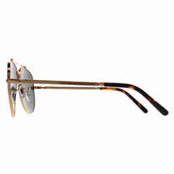 Ray-Ban Sunglasses RB3625 New Aviator 919631 Polished Gold Green 58mm